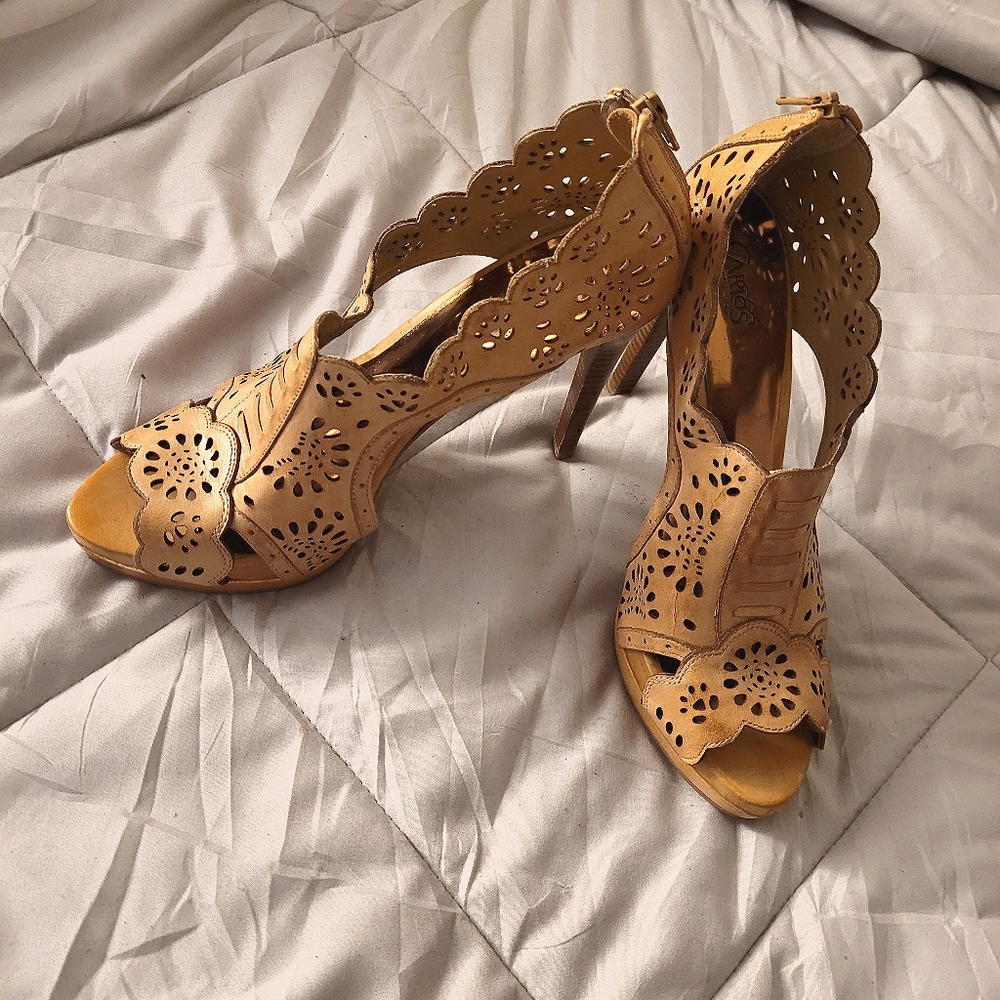 Carlos Santana stilettos